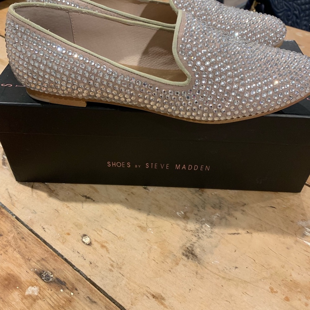 Steven By Steve Madden Madee Crystal Slip On - image 3